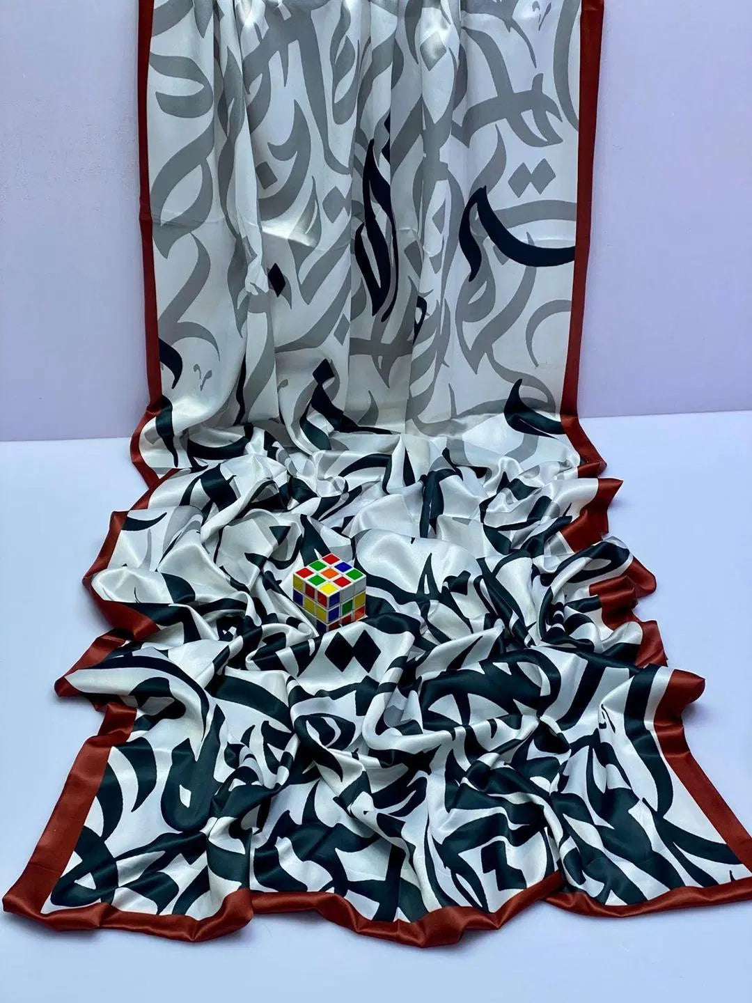 Stunning Digital Print Silk Dupatta - 1 Pc for Women's Fashion